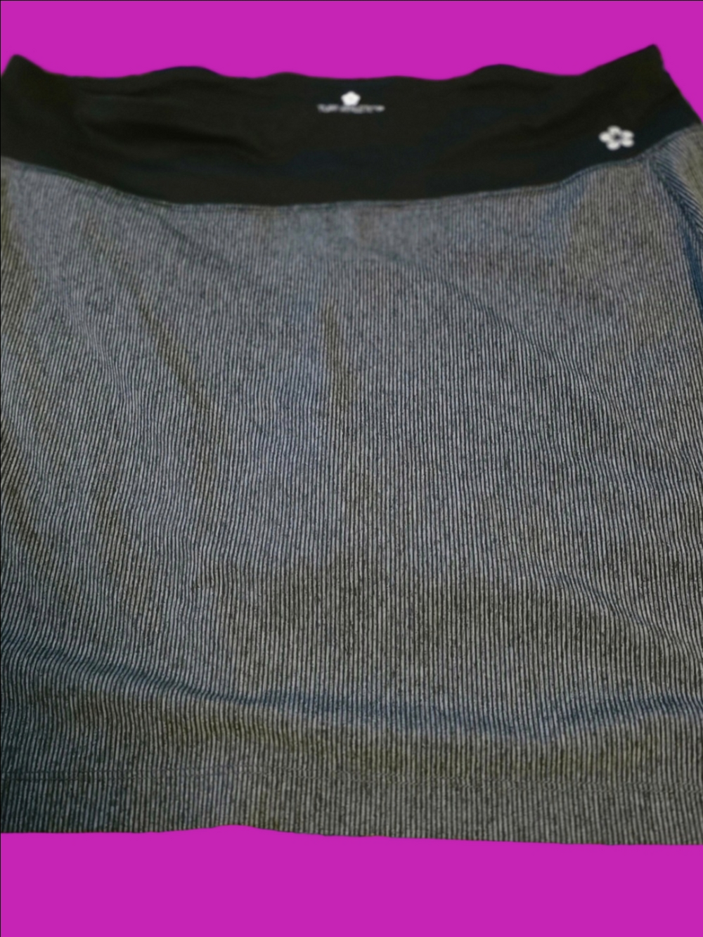 4/$25 Deal! Tuff Athletics Black And Grey Skort